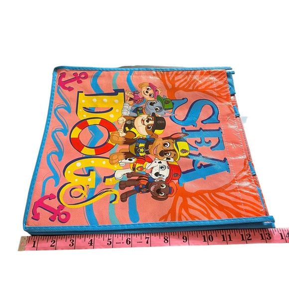 Paw Patrol 2 Reusable Tote Bags Apprx 12”‎ x 13” x 6.5” 2 Nickelodeon Gift Bags - Picture 8 of 11